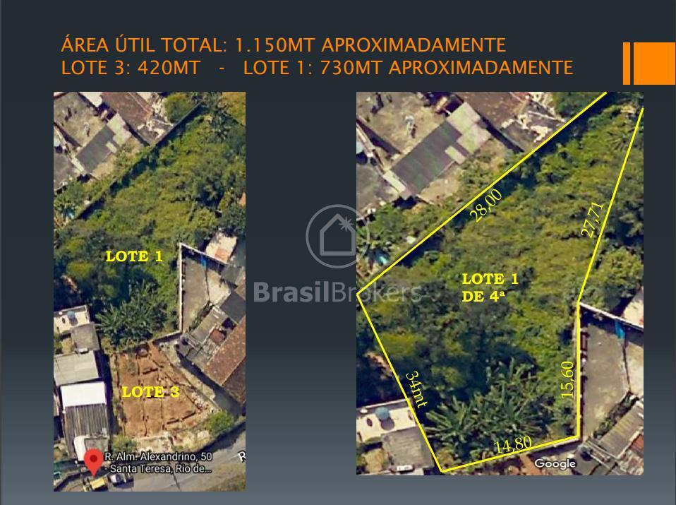 Terreno à venda com 2.300m² em Santa Teresa, Rio de Janeiro - RJ